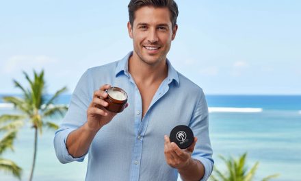 Raviver le Regard : Crème Contour des Yeux pour Hommes de Palm Bay Beauté