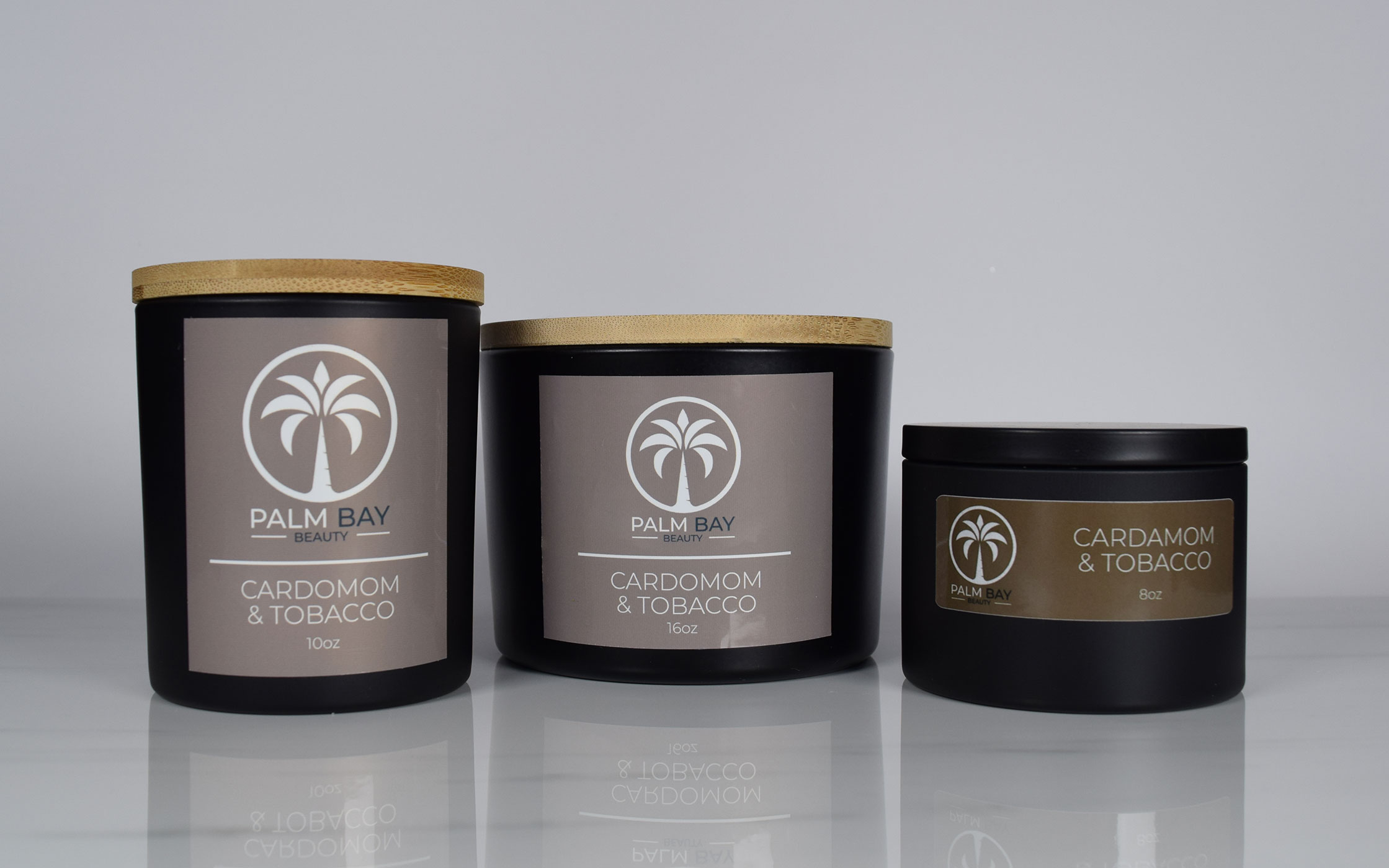 Bougie parfumée - Tabac à la cardamome