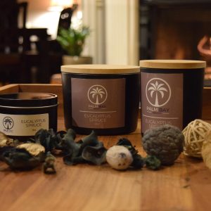 Scented Candle - Eucalyptus Spruce