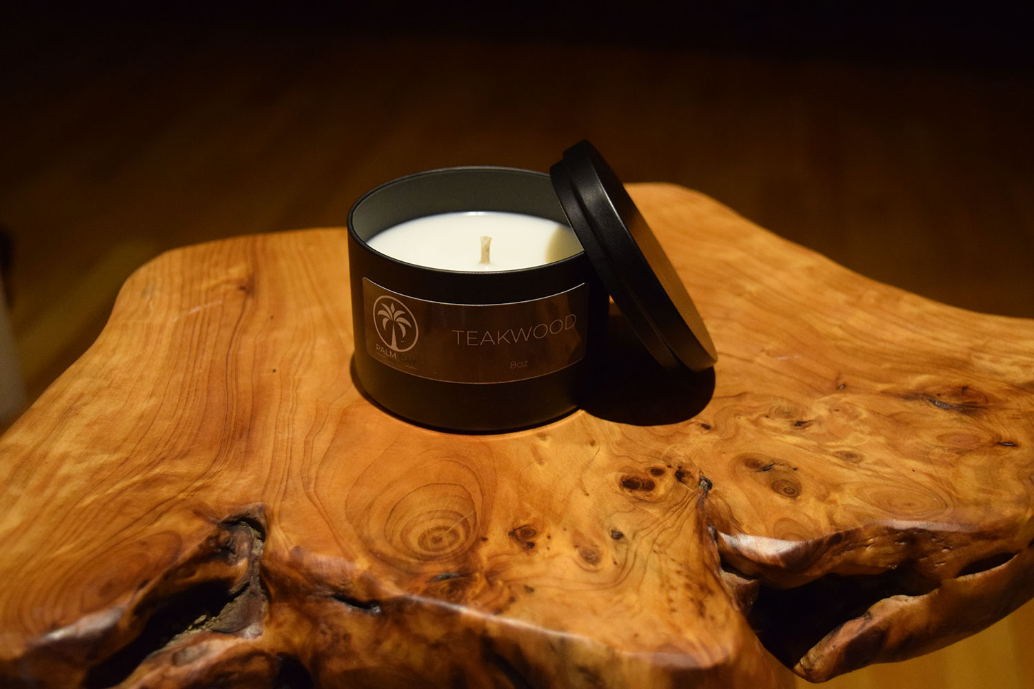 Scented Candle - Teakwood - Image 4