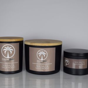 Sea Salt & Sagewood Candles